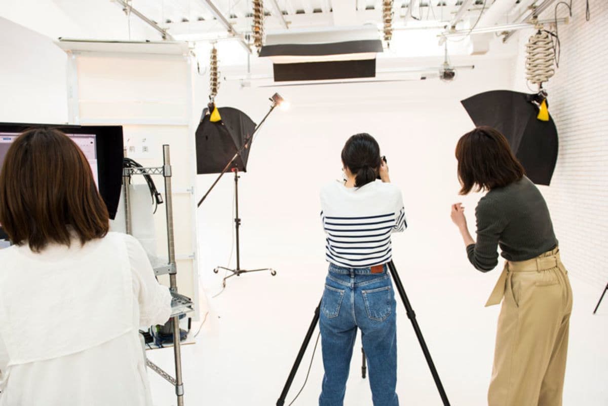 スタジオ撮影イメージ